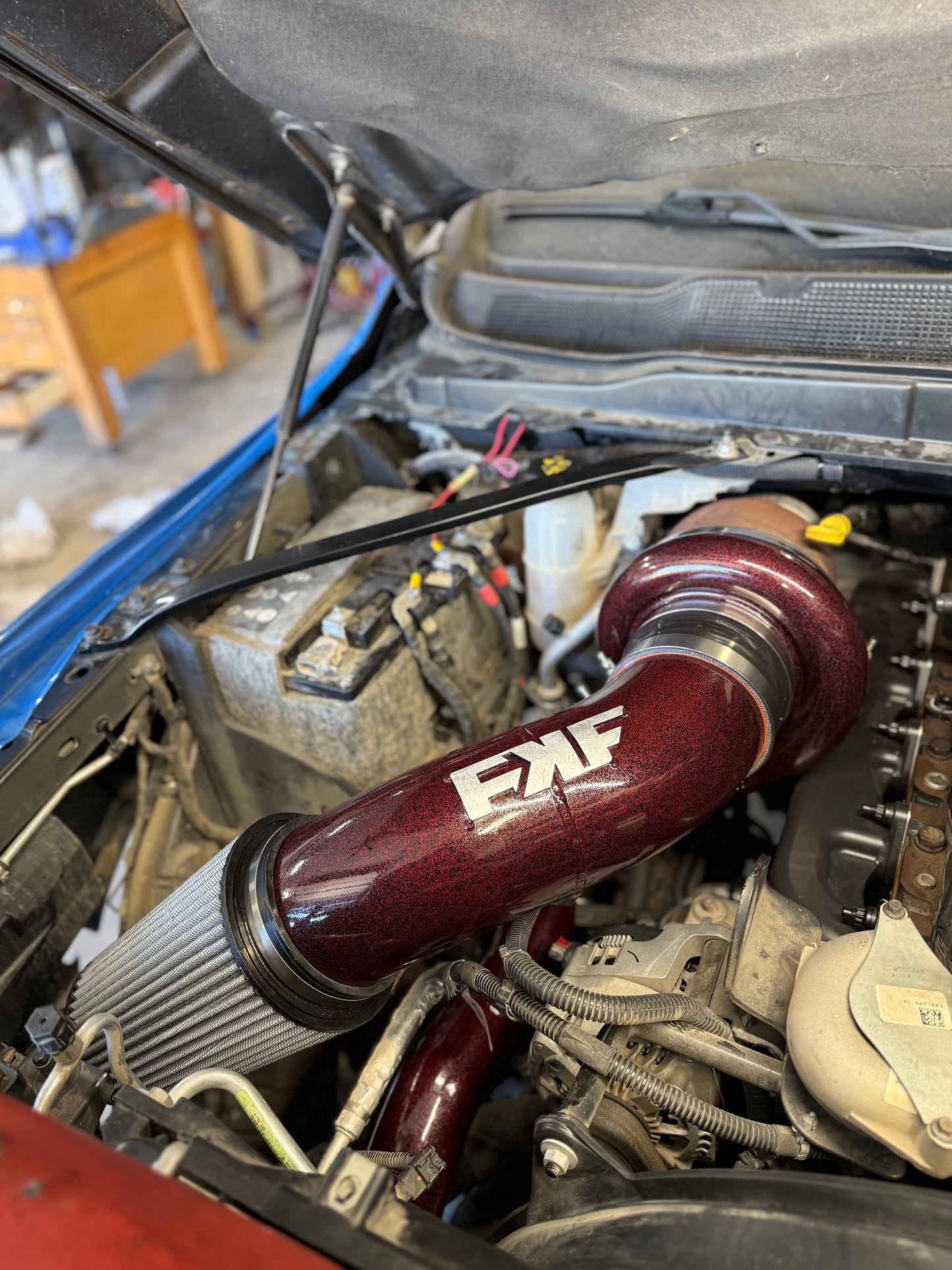 Cummins High Mount 2nd Gen Swap Intake