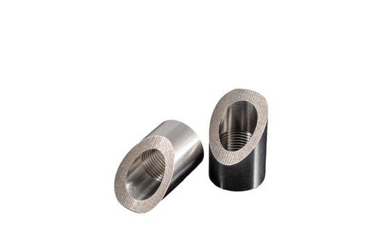 45° Saddled 304SS O2 Bung M18x1.5