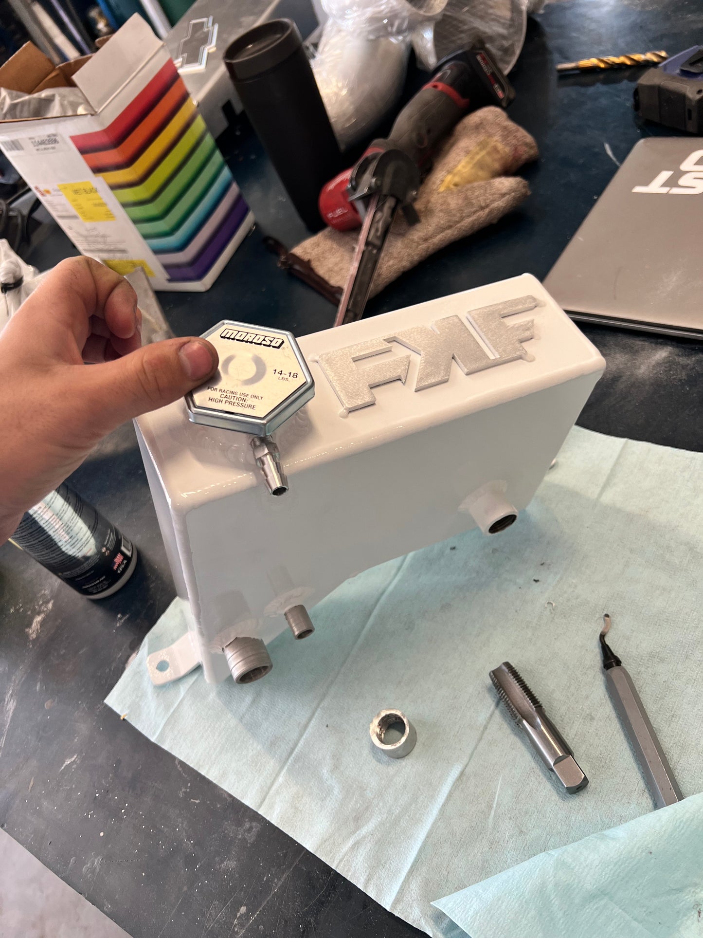 2001-2007 Duramax Low Profile Coolant Tank
