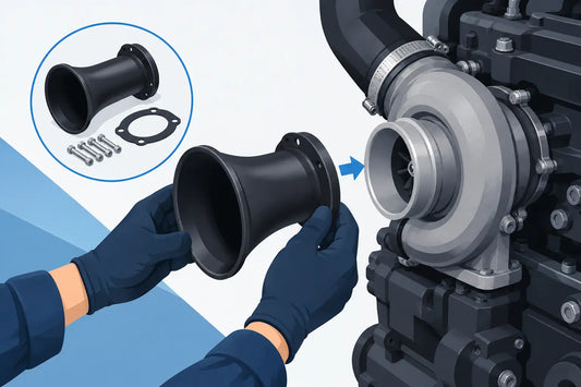 How to Install Cummins Turbo Inlet Horn Right