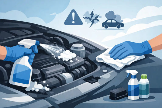 How to Clean Engine Bay Without Causing Problems
