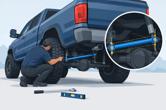 How to Align Traction Bars on Your Diesel Truck