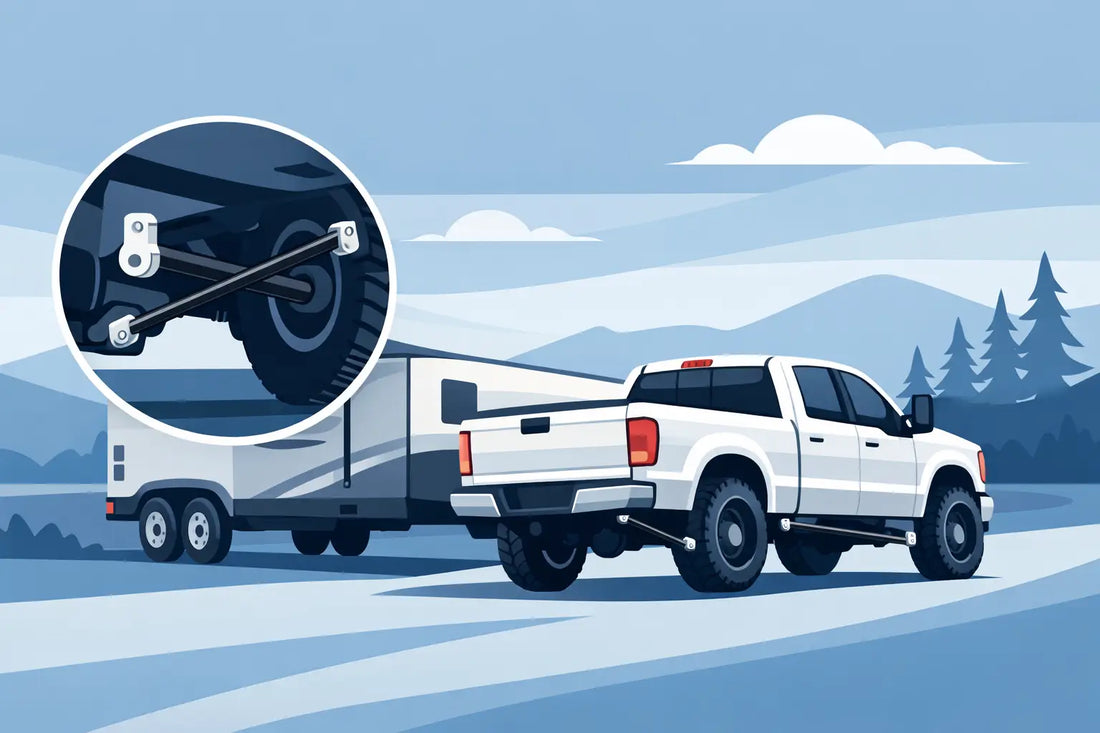 Powerstroke Traction Bars for Towing