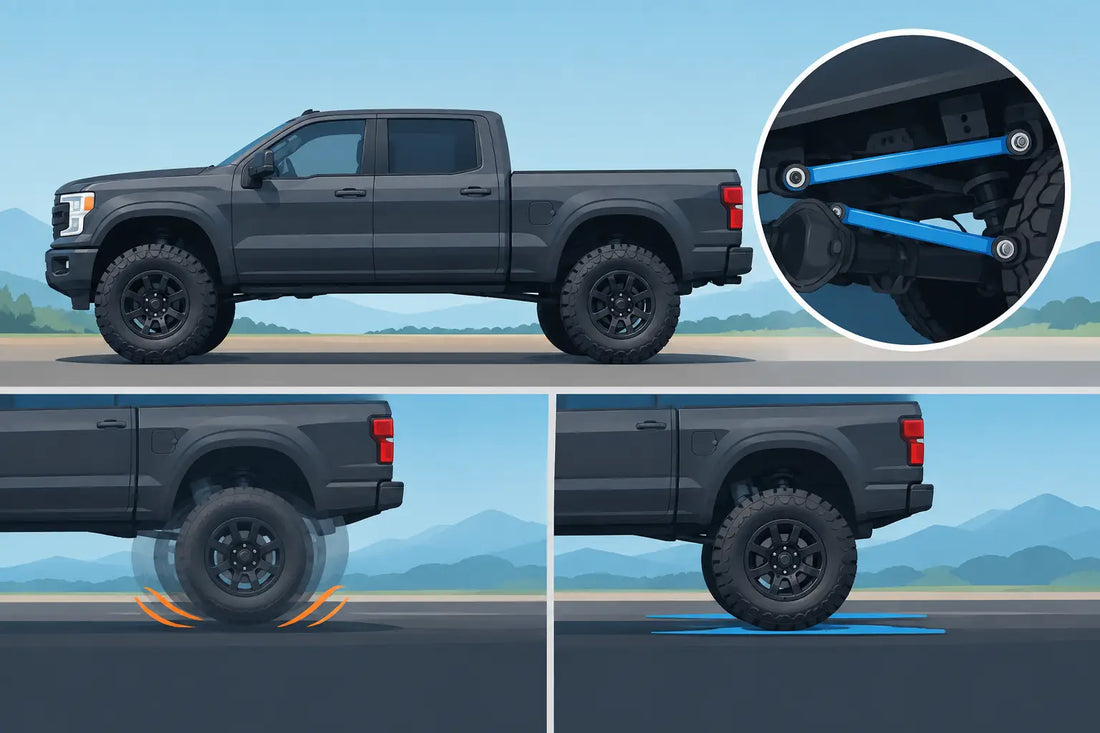 Can Traction Bars Reduce Wheelhop in Diesel Trucks?