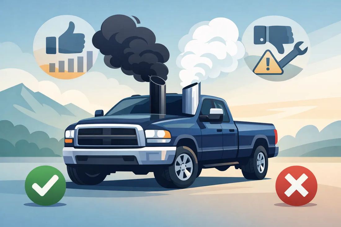Hood Stack Pros and Cons for Diesel Trucks