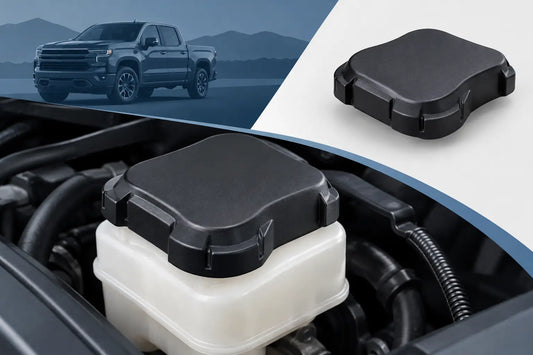 Duramax Brake Reservoir Cover Fit and Finish