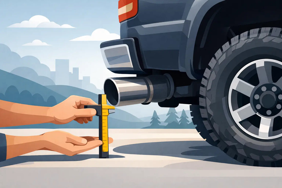 How to Measure Exhaust Clearance on Your Truck