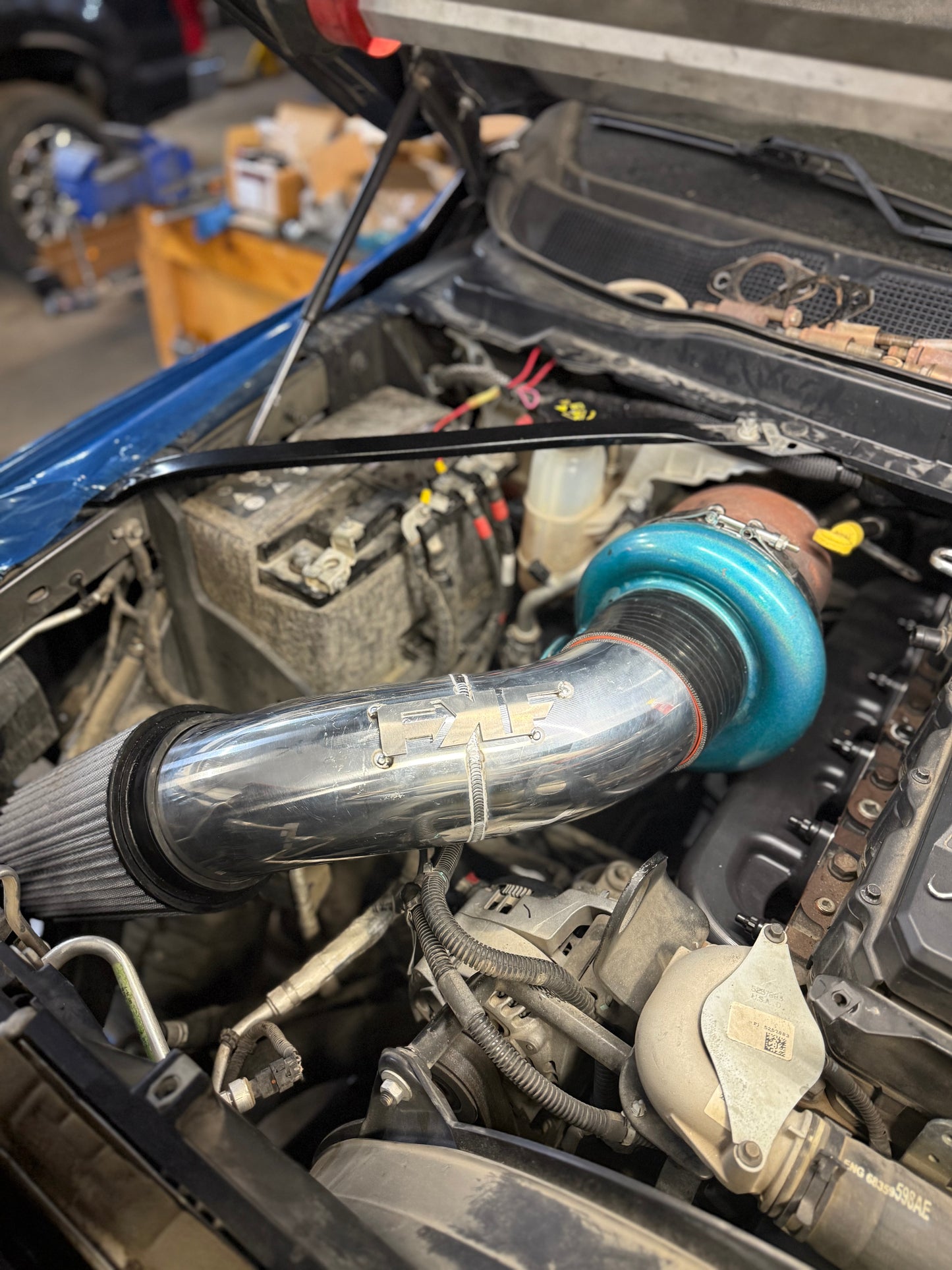 Cummins High Mount 2nd Gen Swap Intake