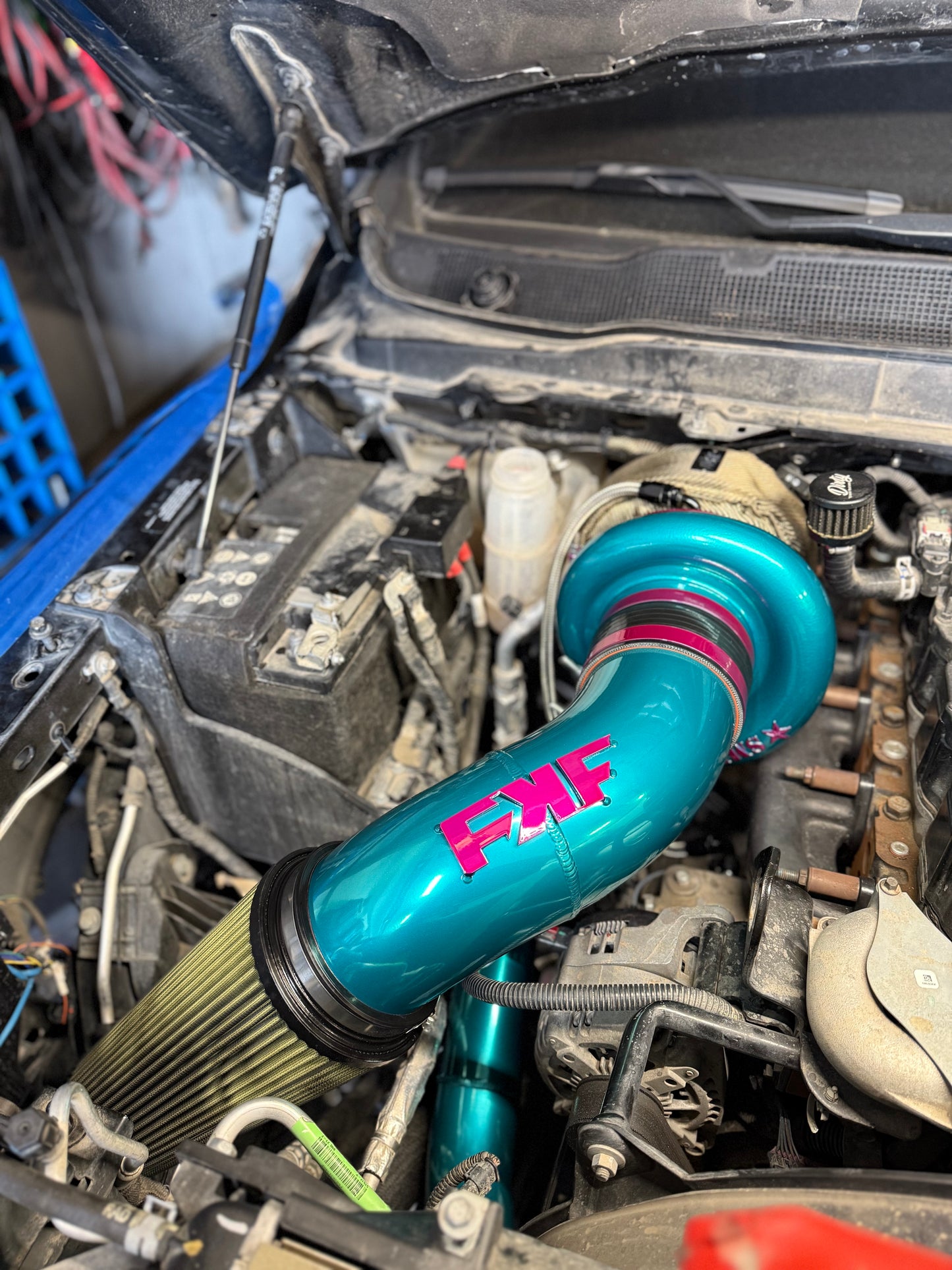 Cummins High Mount 2nd Gen Swap Intake