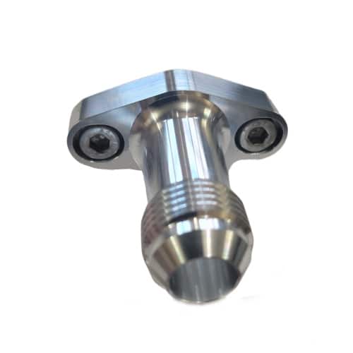 65mm Billet 12AN Turbo Drain Oil Flange for Mid-Frame and Large-Frame Turbochargers