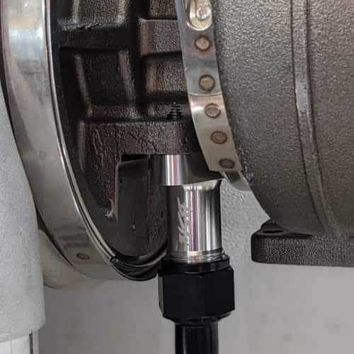 65mm Billet 12AN Turbo Drain Oil Flange for Mid-Frame and Large-Frame Turbochargers