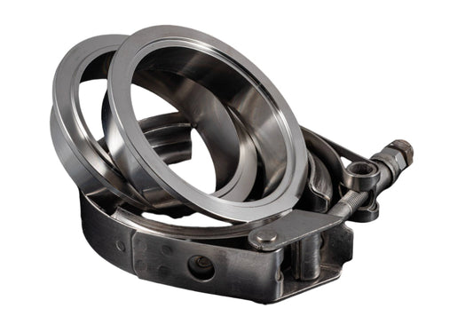 6.0" Stainless Steel V-Band Flange Assembly with Clamp