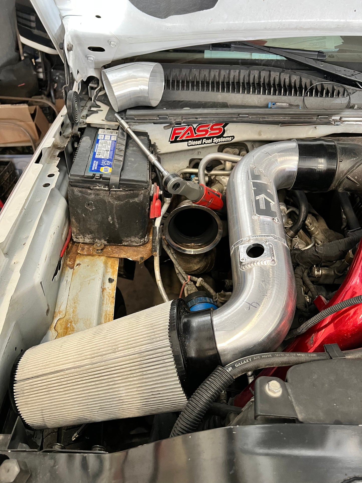 2006-2007 LBZ Duramax 4” intake kit