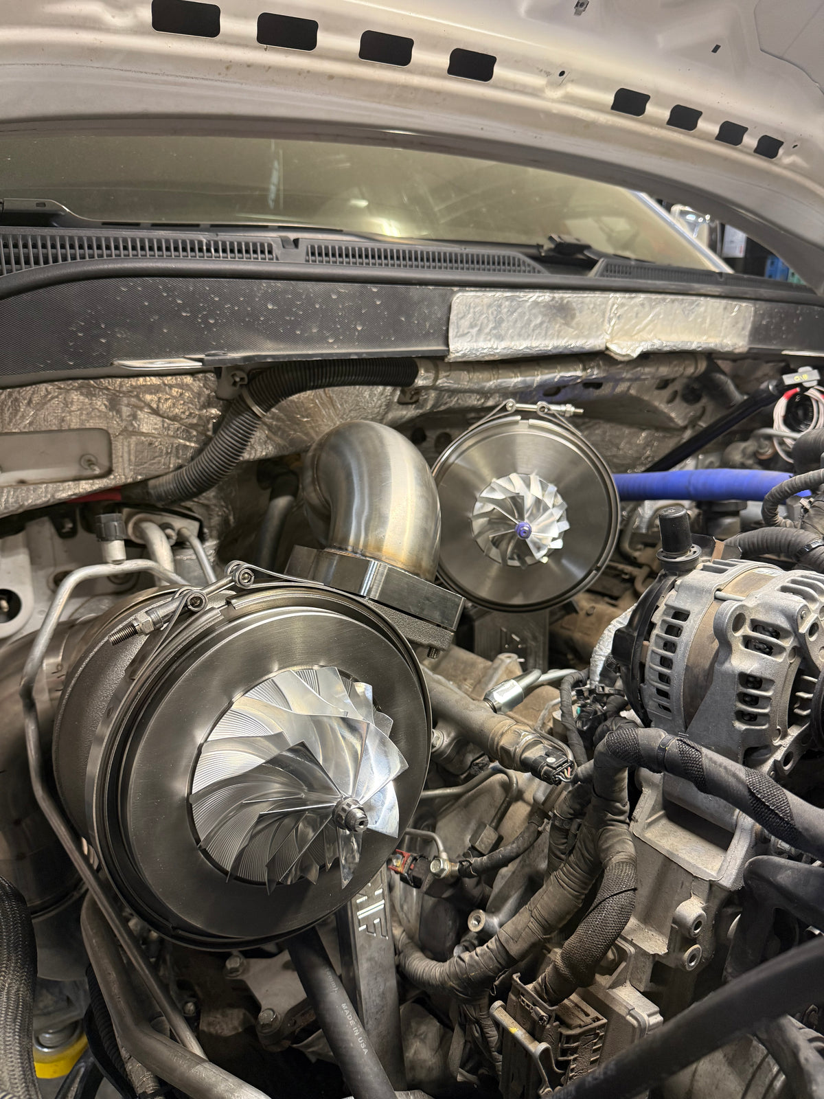 2017-2019 L5P Duramax S400/S400 Compound Turbo Kit