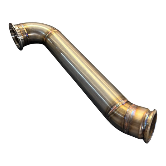 2001-2016 Duramax S400 3.5" Stainless Steel Downpipe
