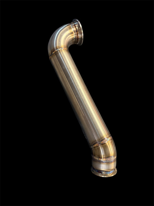 2001-2016 Duramax S400 3.5" Stainless Steel Downpipe