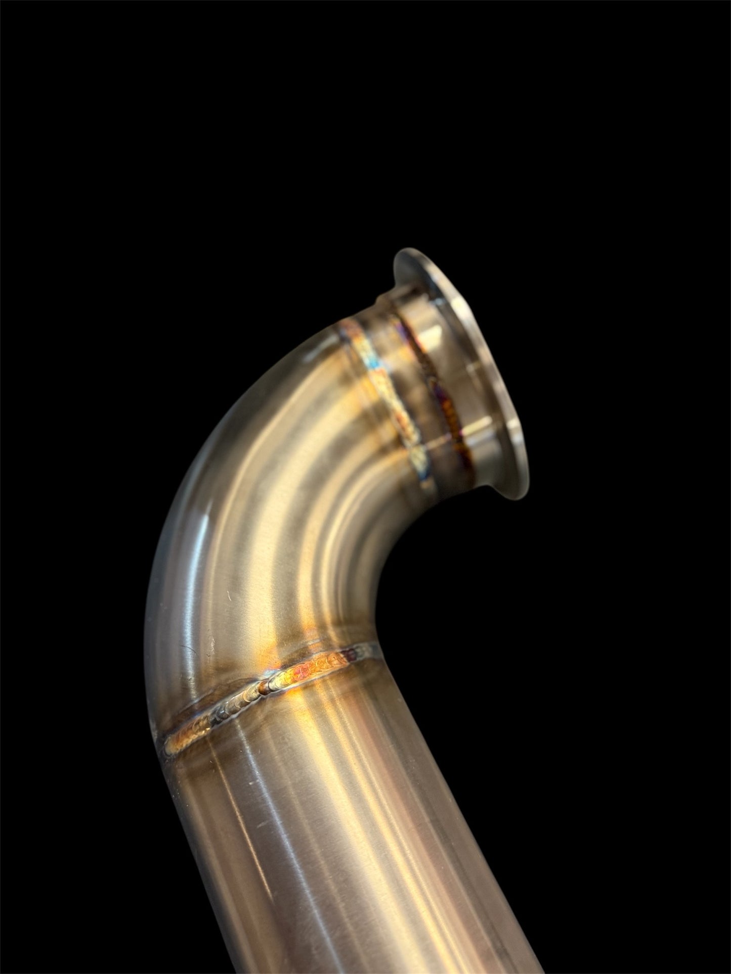 2001-2016 Duramax S400 3.5" Stainless Steel Downpipe